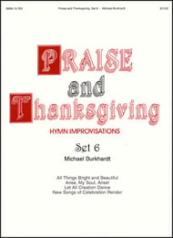 Praise and Thanksgiving Set 6 Organ sheet music cover Thumbnail